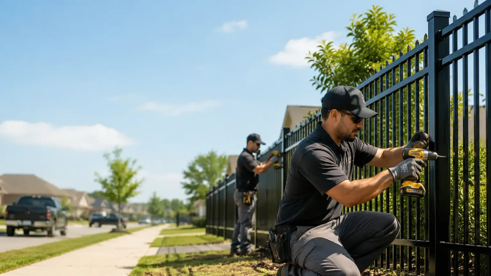 Metal Fence Installation in Mount Hope, KS
